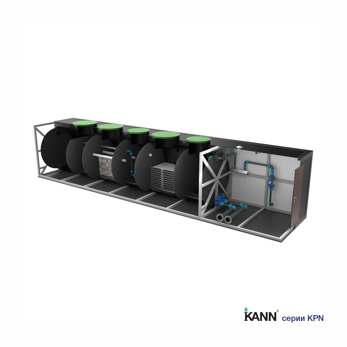 Песконефтеуловитель (ПНУ) KANN серии KPN, локальное очистное от производителя