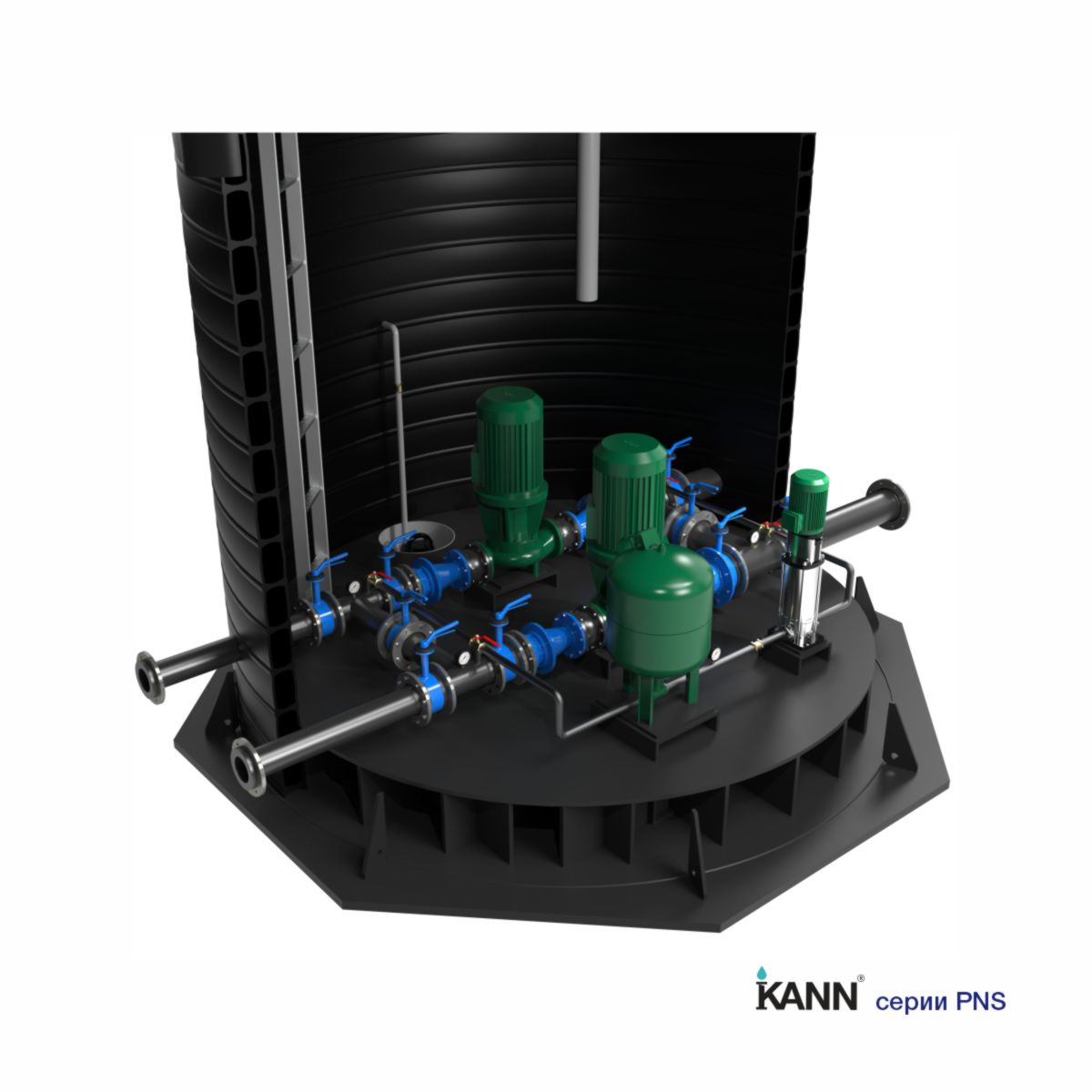 Канализационные насосные станции (КНС) KANN серии KN