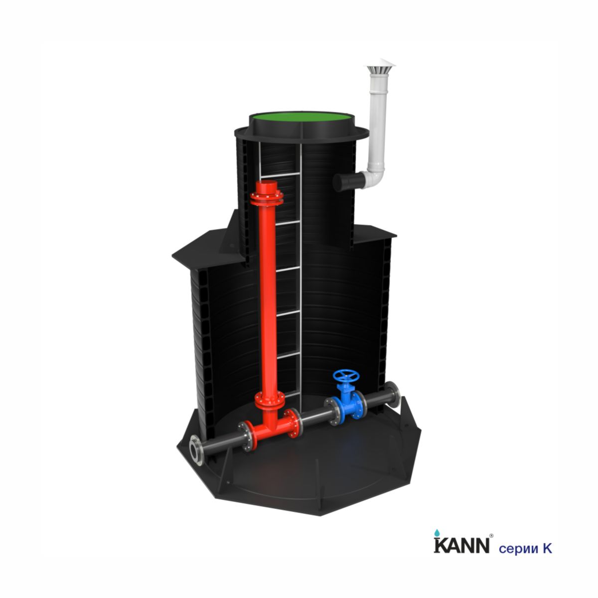 Противопожарный колодец KANN K