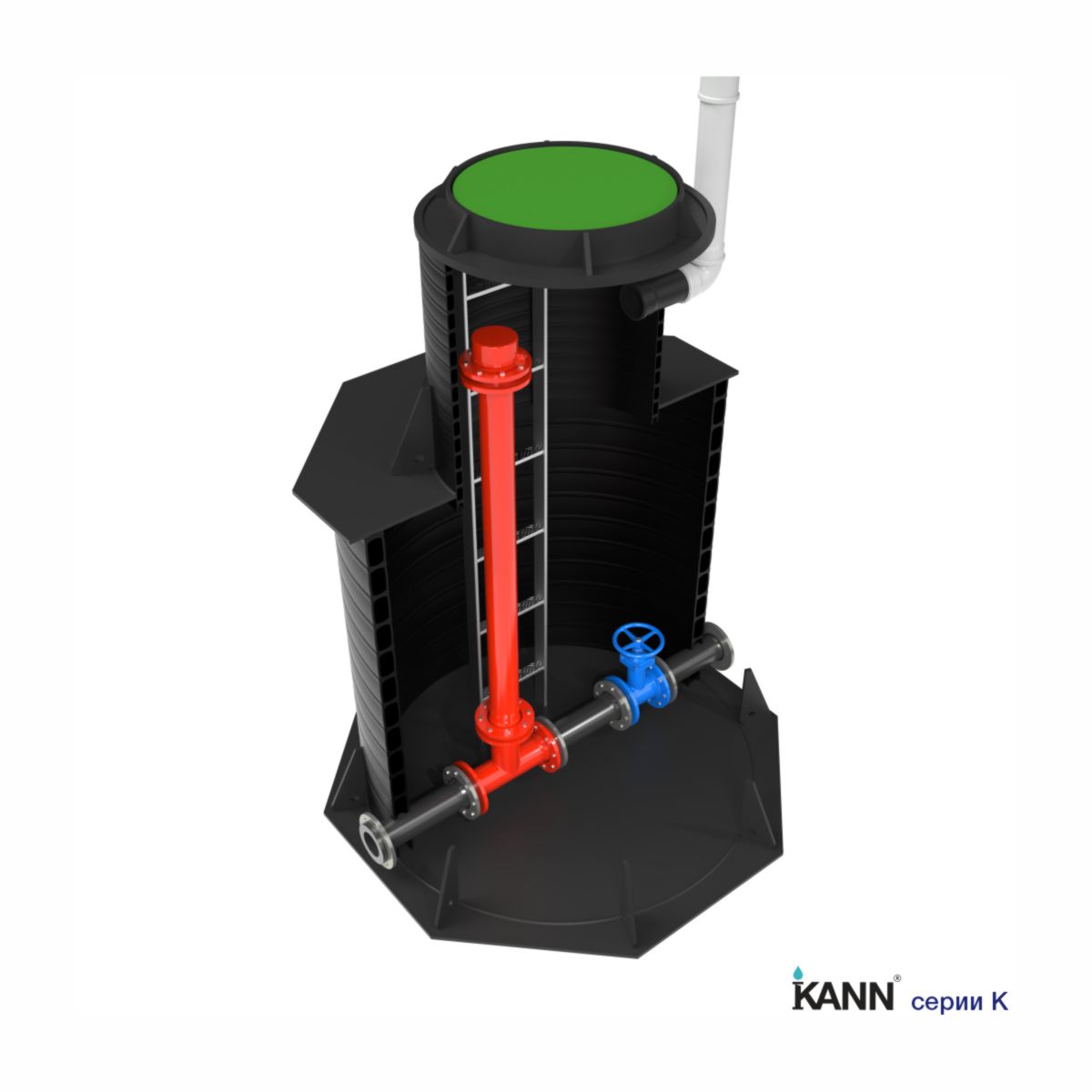 Противопожарный колодец KANN K