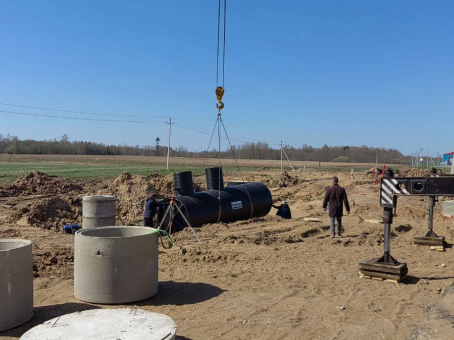 Песконефтеуловитель (ПНУ) KANN РN-2 в систему сточных вод производительностью 2 л/с и длиной 6 метров