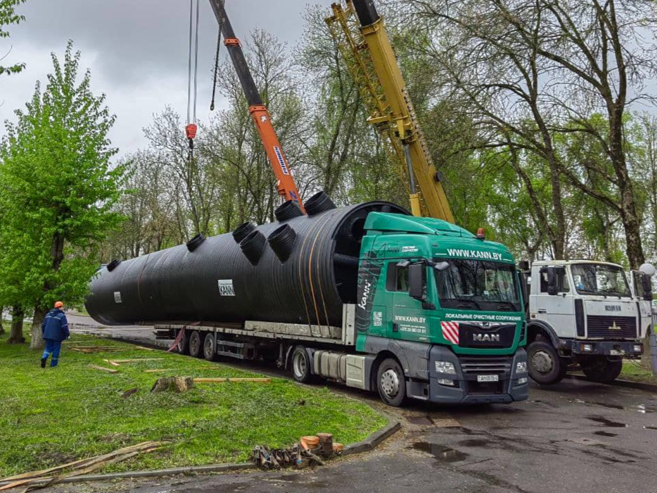 Песконефтеуловитель KANN PN на 170л/сек, D3000/L24000 производства компании ООО "КАНН ПРОЕКТ" 