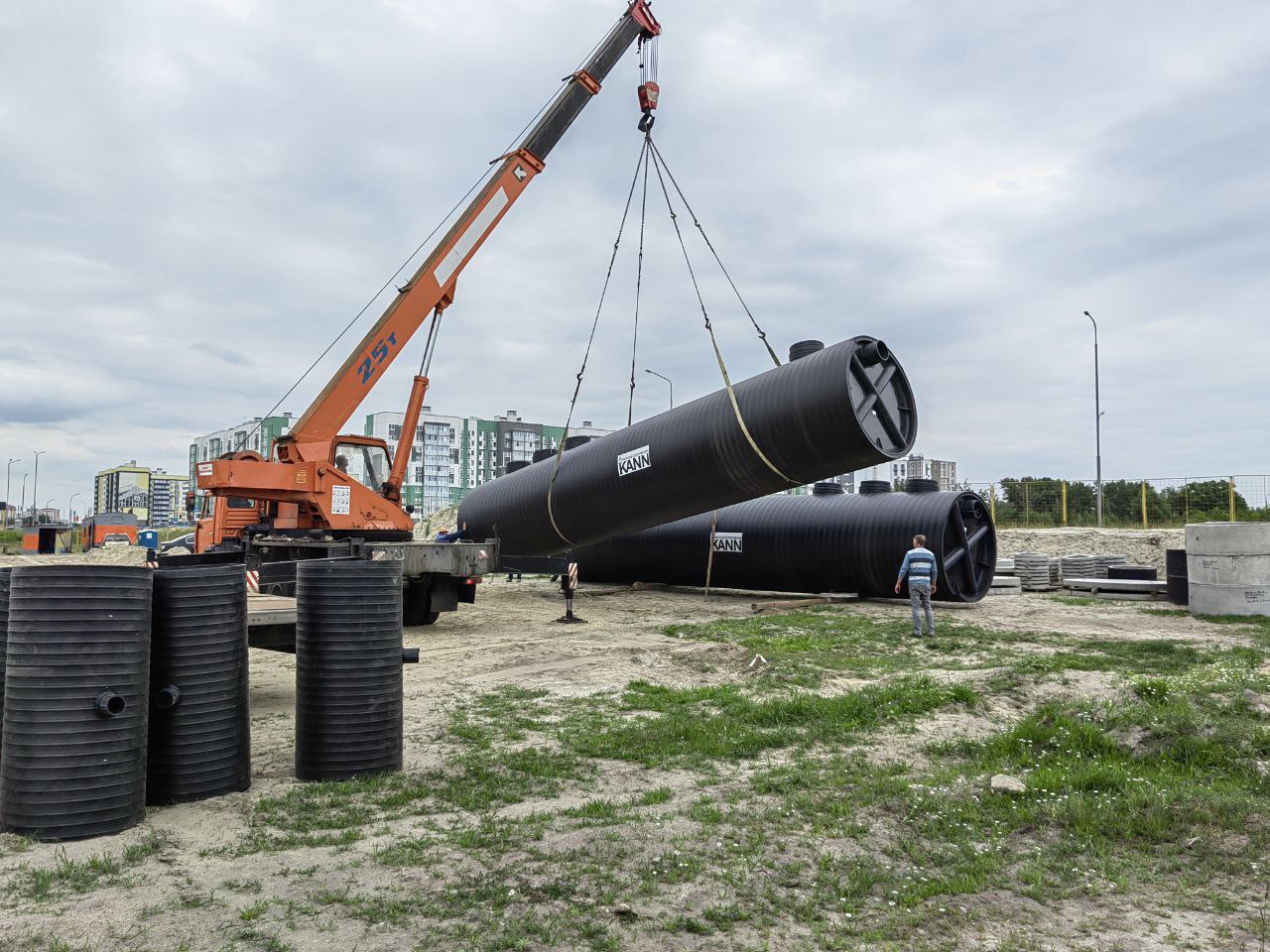 13-ти метровый песконефтеуловитель KANN® серии PN производства ООО "КАНН ПРОЕКТ" 